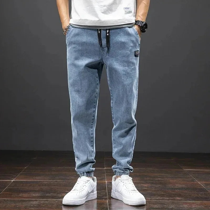 Männer Slim-Fit Jeans, Größe 6XL-8XL