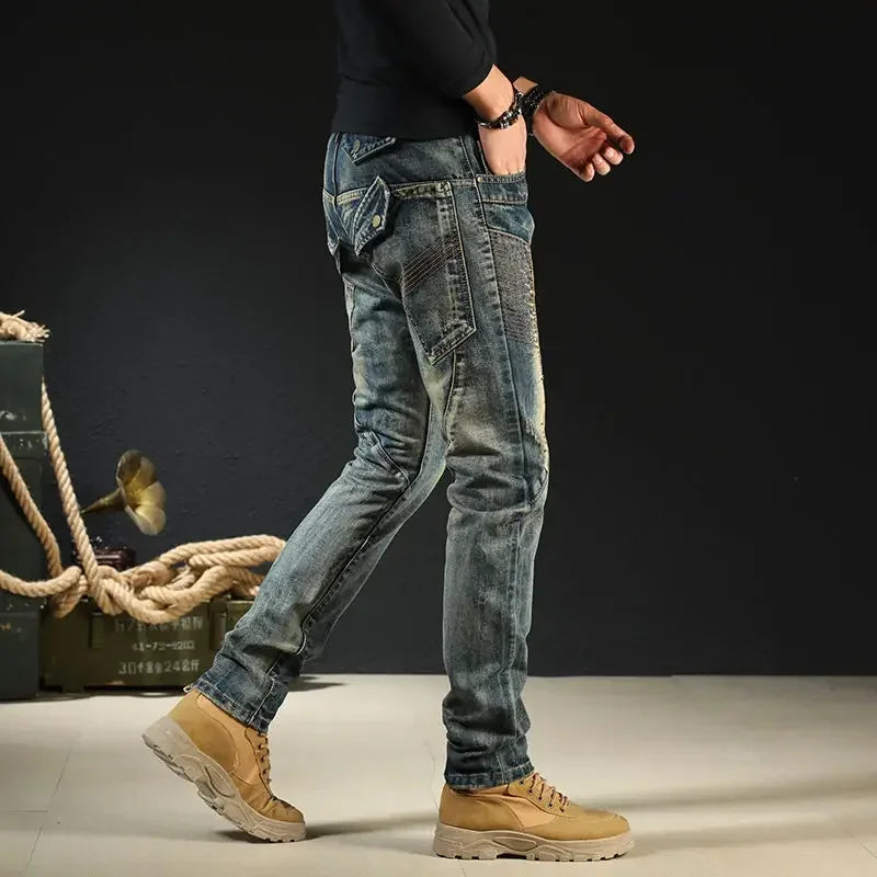 Denim Cowboy Jeans.