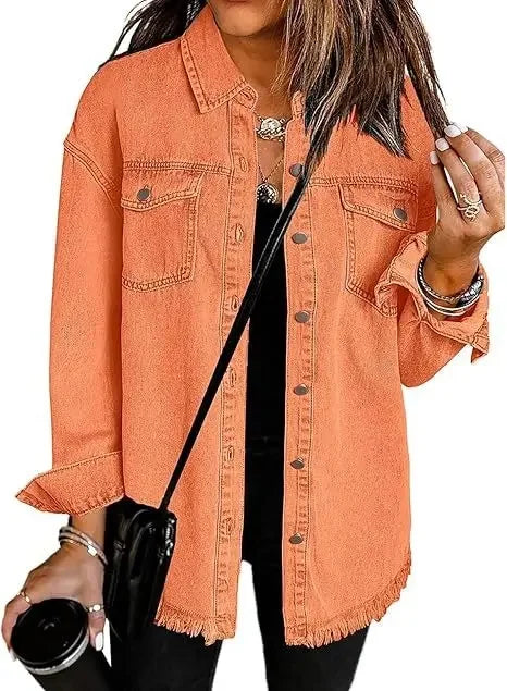 Lea – Elegantes Denim-Shirt für jeden Anlass