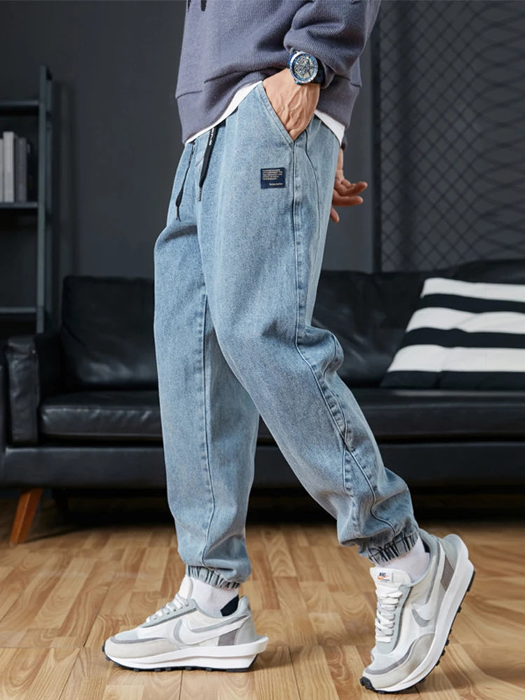 Stretch-Cargo Denim – Bequeme Herrenjeans