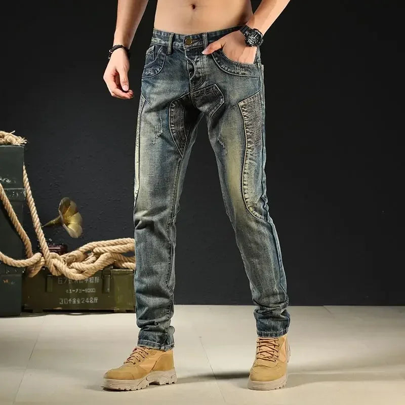 Denim Cowboy Jeans.