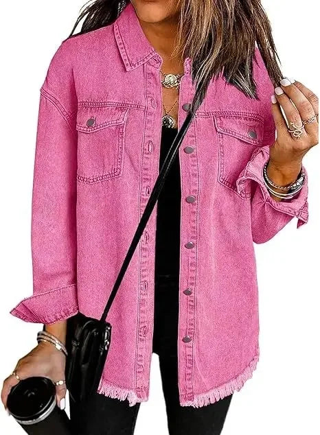Lea – Elegantes Denim-Shirt für jeden Anlass