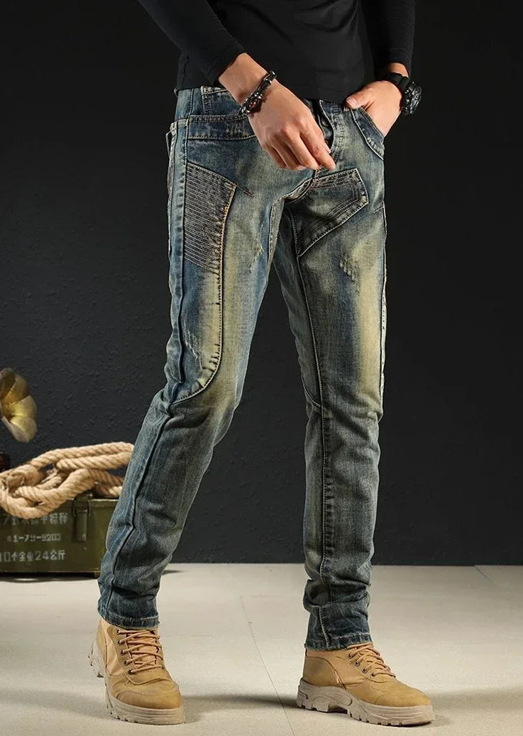 Denim Cowboy Jeans.
