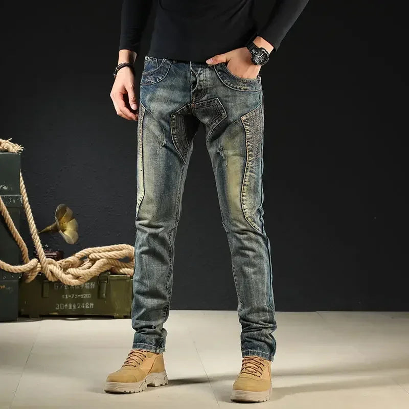 Denim Cowboy Jeans.
