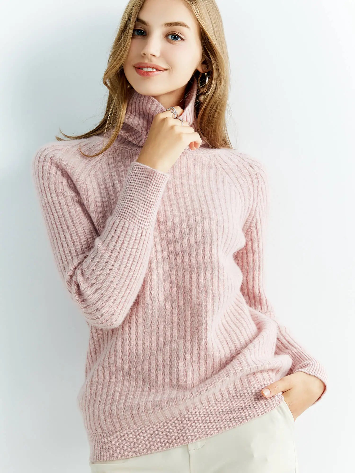 Stella | Rollkragenpullover aus Merinowolle