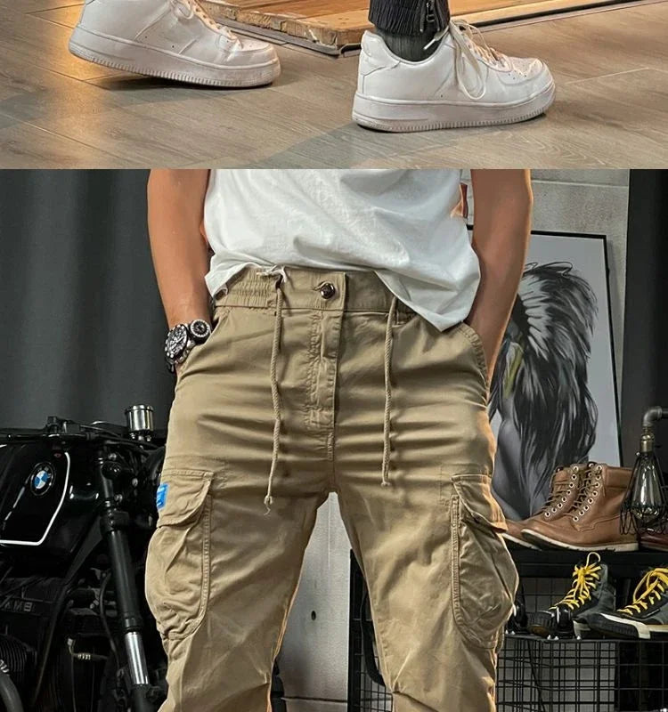 Herren Cargo-Hose aus Nylon/Baumwolle