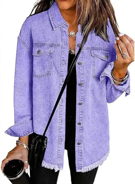 Lea – Elegantes Denim-Shirt für jeden Anlass