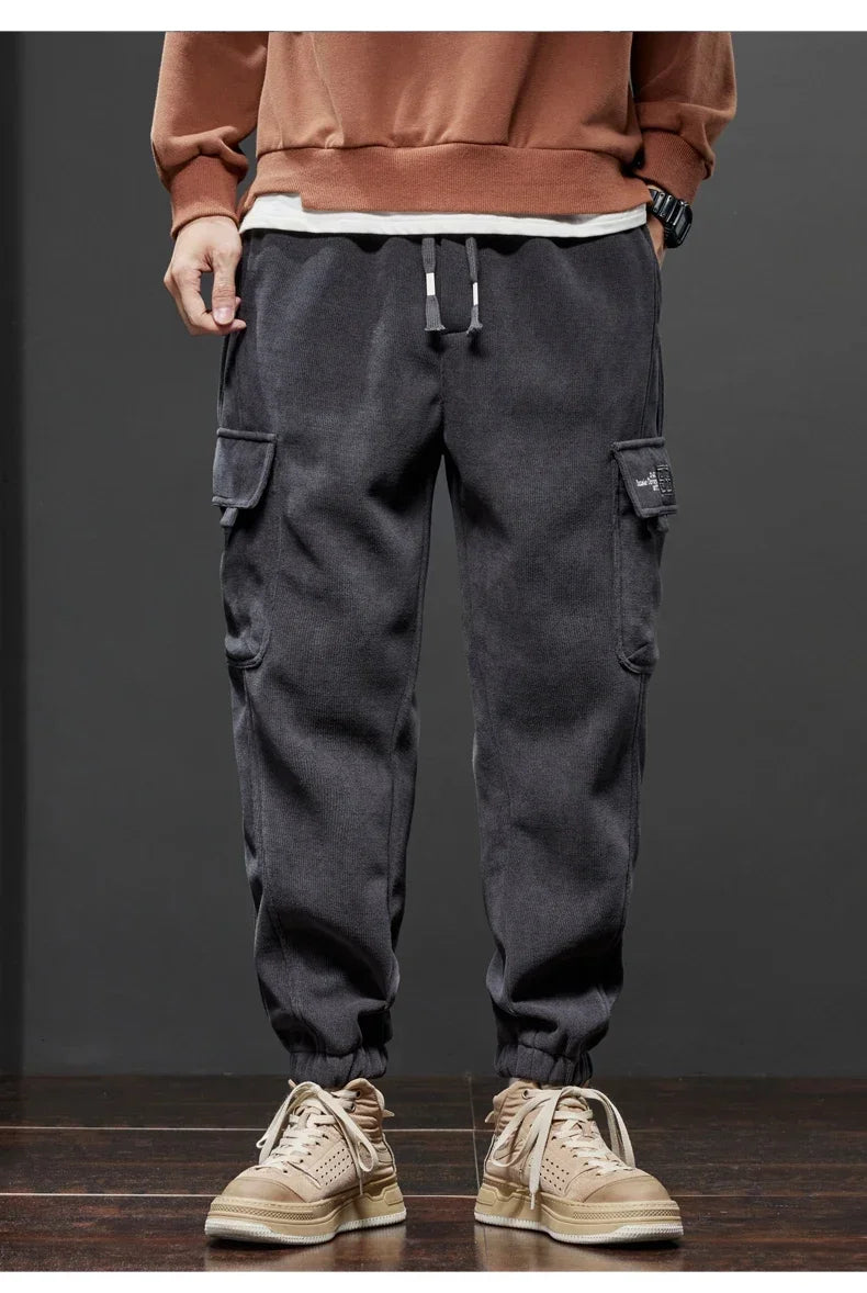 Herren Stretch-Haremhose – Frühling & Herbst