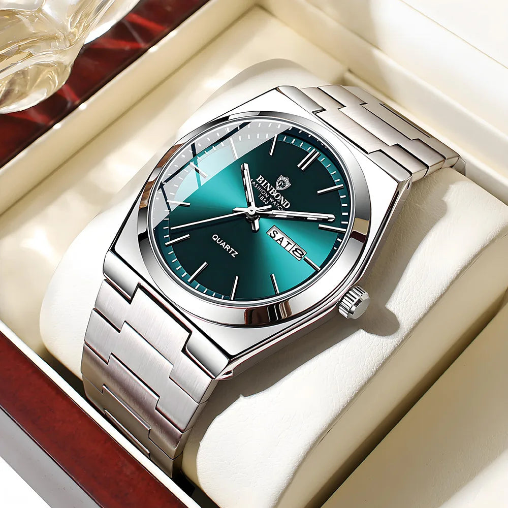 Aurelius Chrono – Edelstahl Prestige Uhr