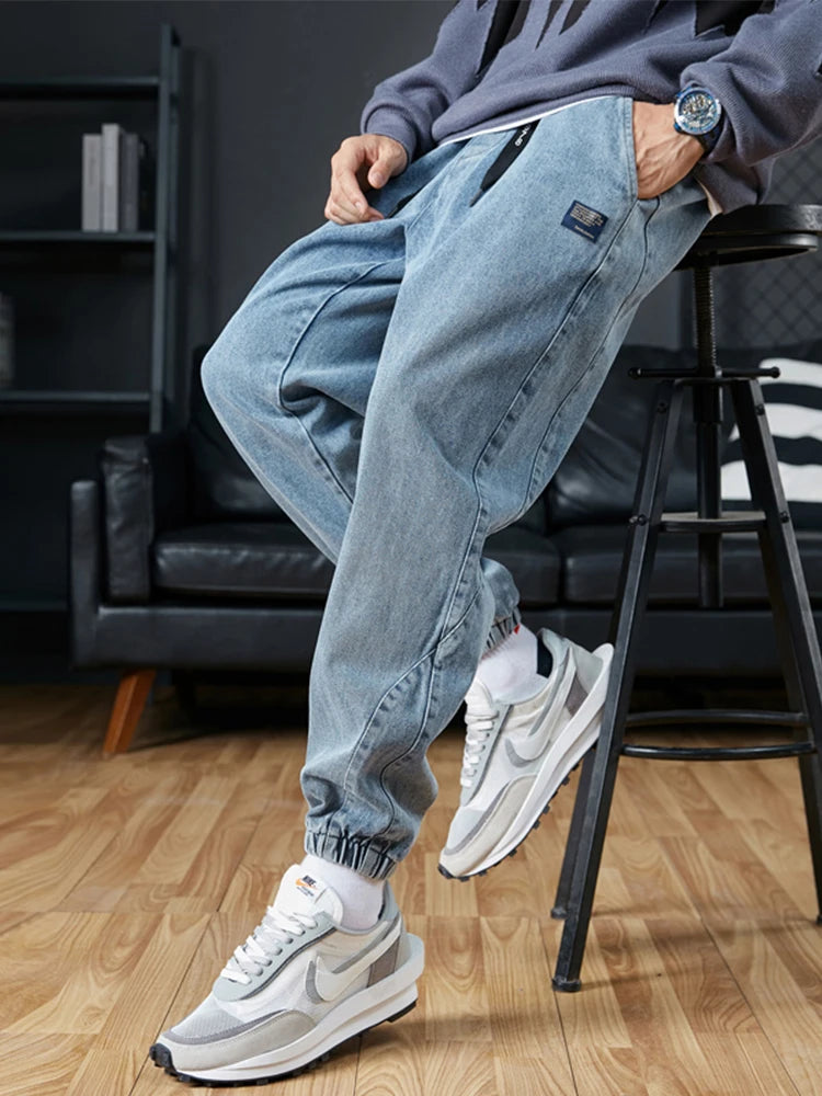 Stretch-Cargo Denim – Bequeme Herrenjeans