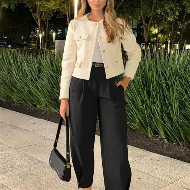 Anna - Elegante Tweedjacke