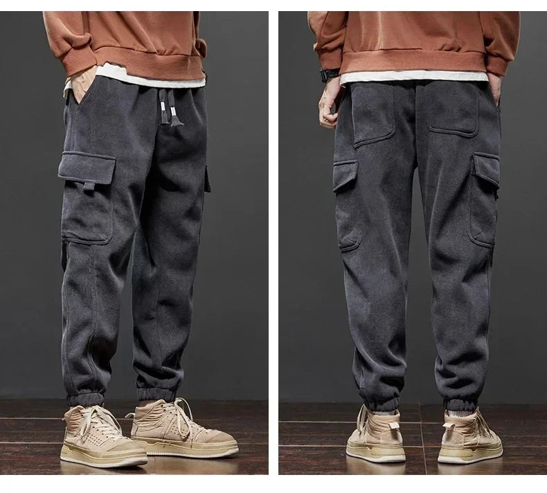 Herren Stretch-Haremhose – Frühling & Herbst