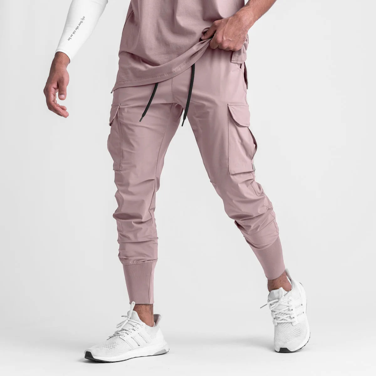 2024 New camouflage Sport Pants Men's Fitness Trousers Summer Thin Loose Quick-Drying Stretchy sweatpants Running Training Pants