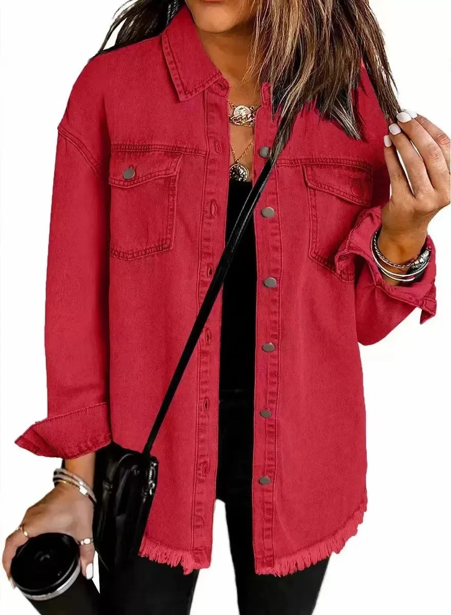 Lea – Elegantes Denim-Shirt für jeden Anlass
