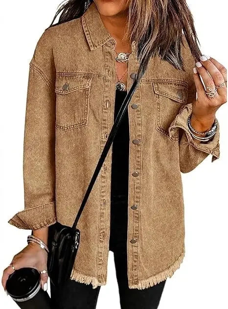 Lea – Elegantes Denim-Shirt für jeden Anlass