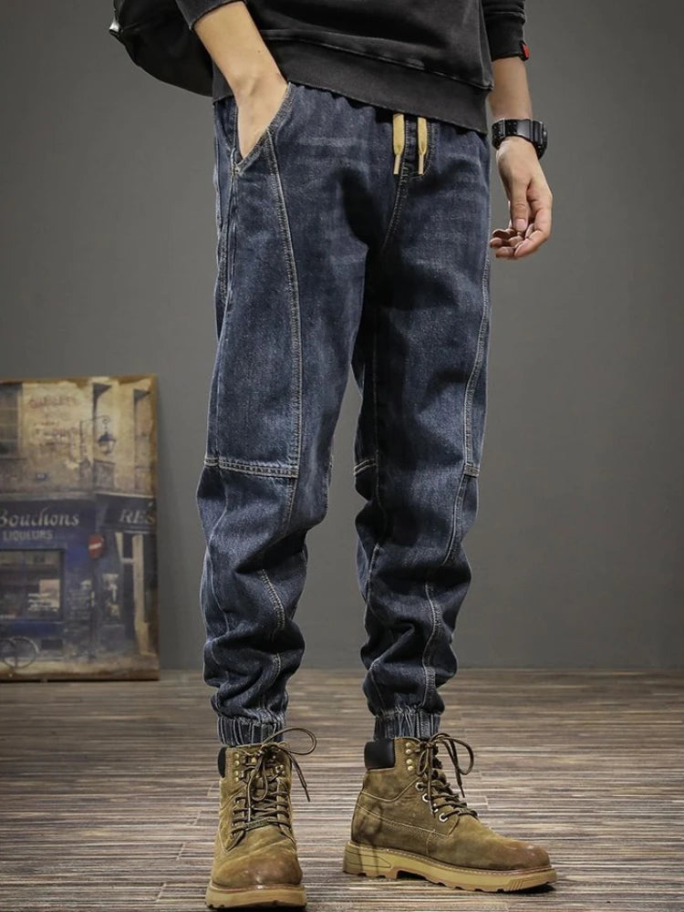 Herren Weite Vintage-Jeans