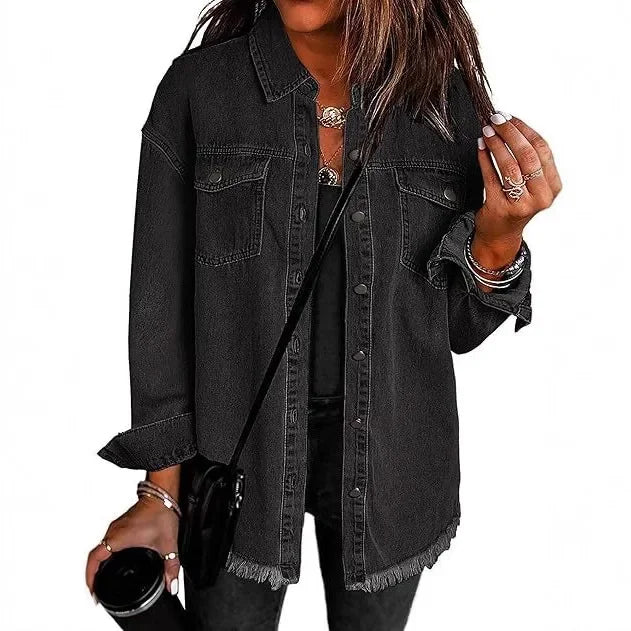 Lea – Elegantes Denim-Shirt für jeden Anlass