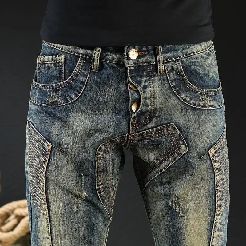 Denim Cowboy Jeans.