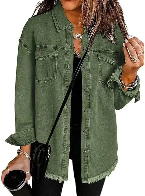 Lea – Elegantes Denim-Shirt für jeden Anlass