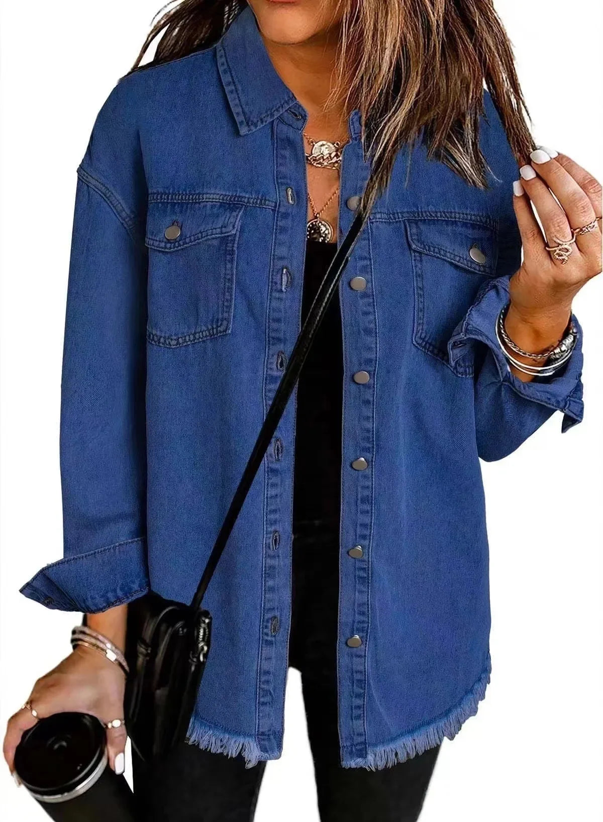 Lea – Elegantes Denim-Shirt für jeden Anlass