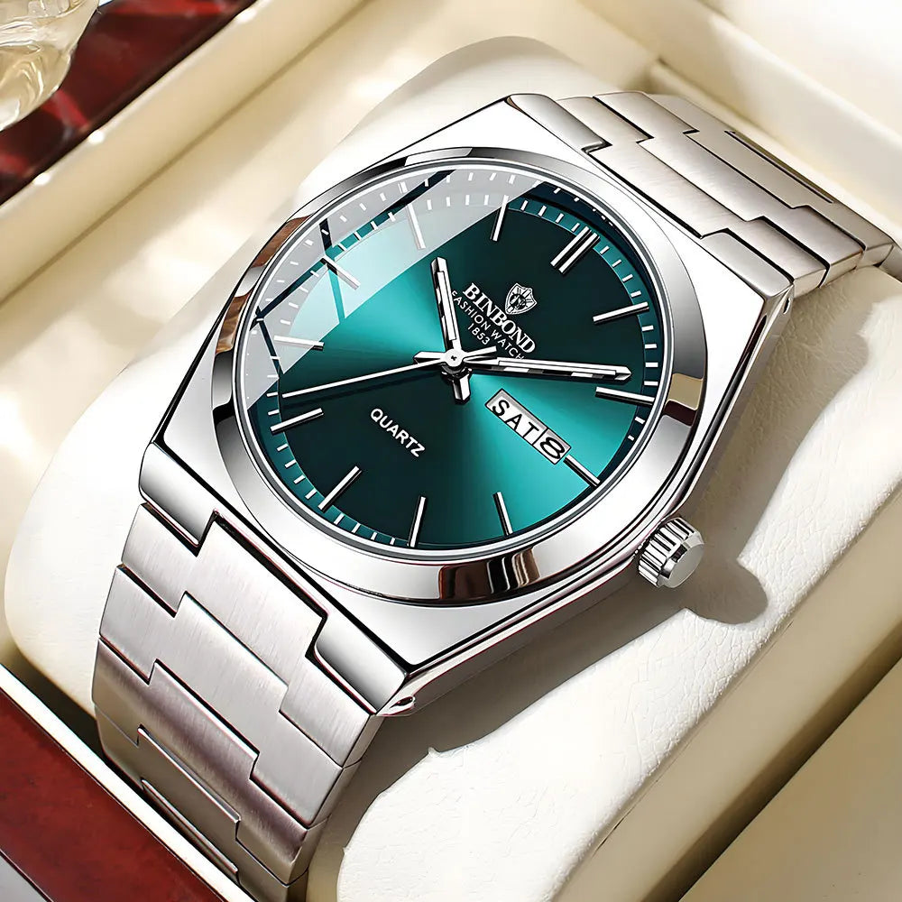 Aurelius Chrono – Edelstahl Prestige Uhr