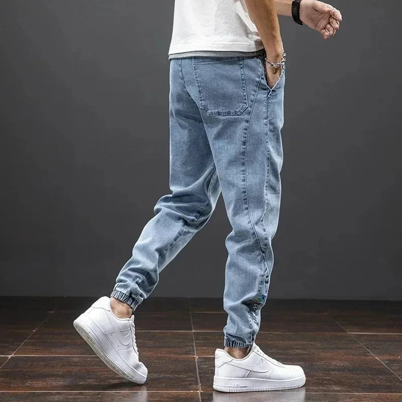 Männer Slim-Fit Jeans, Größe 6XL-8XL