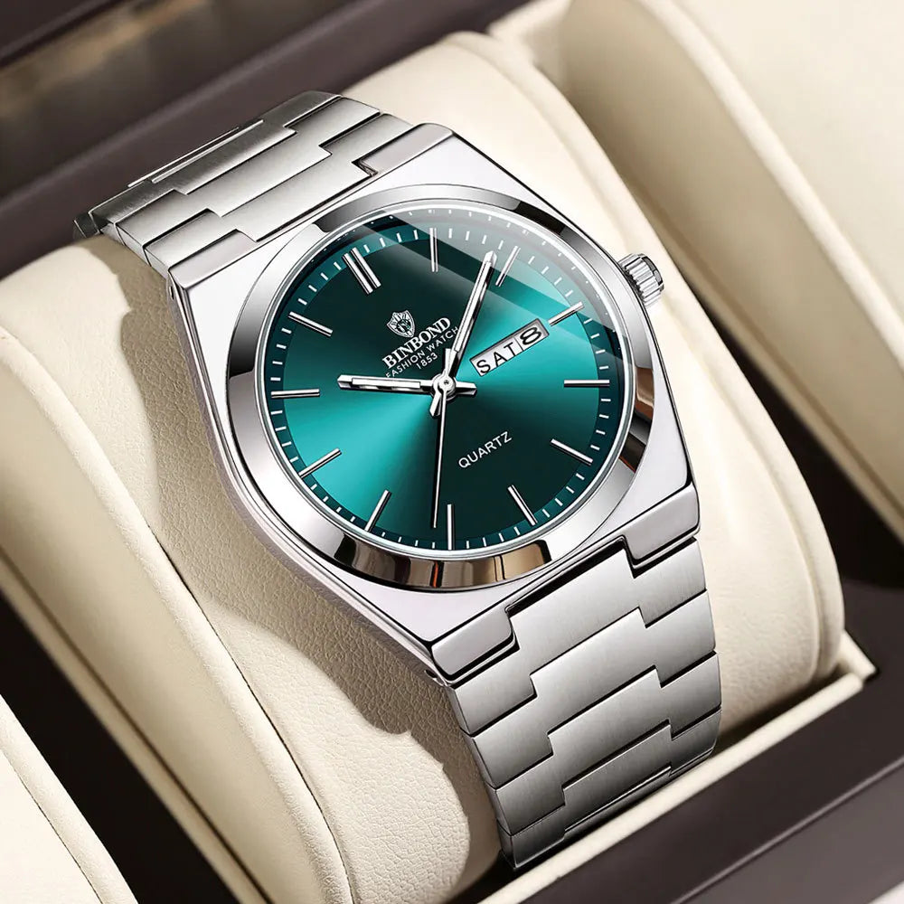 Aurelius Chrono – Edelstahl Prestige Uhr