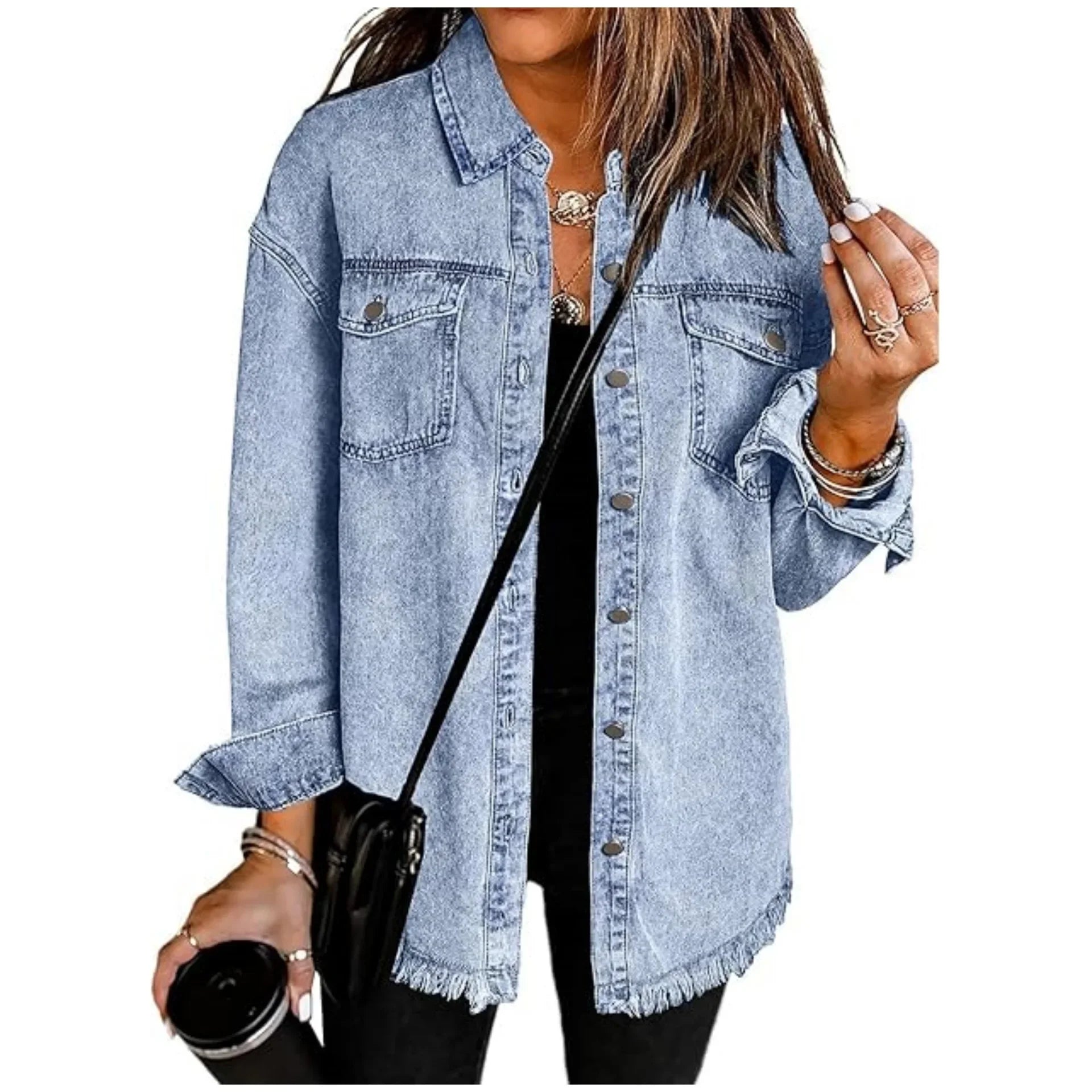 Lea – Elegantes Denim-Shirt für jeden Anlass
