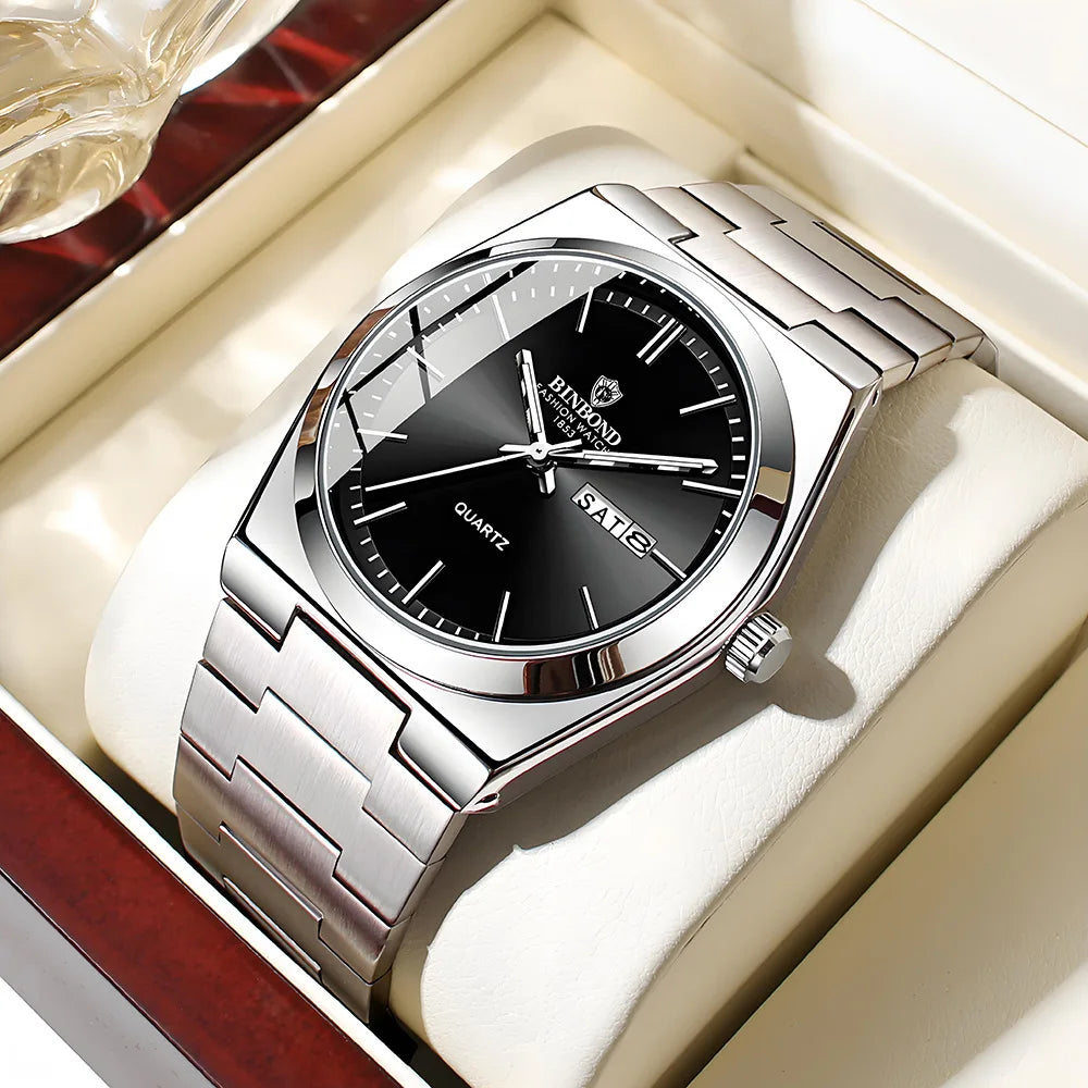 Aurelius Chrono – Edelstahl Prestige Uhr