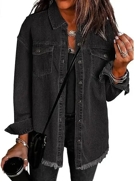 Lea – Elegantes Denim-Shirt für jeden Anlass
