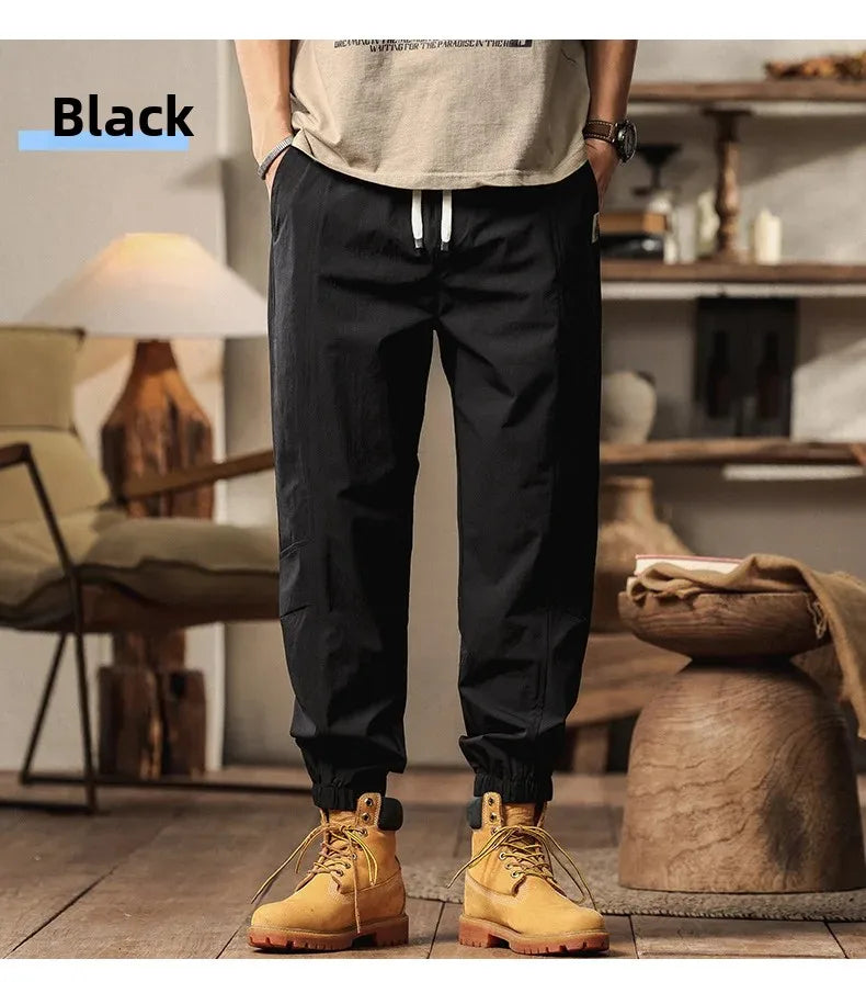 Herren Cargohose mit Loose Fit – Sommerstil, mit Bündchen