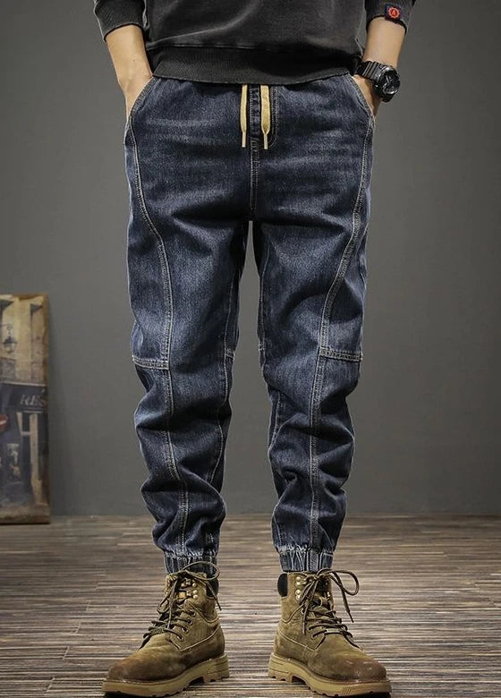 Herren Weite Vintage-Jeans