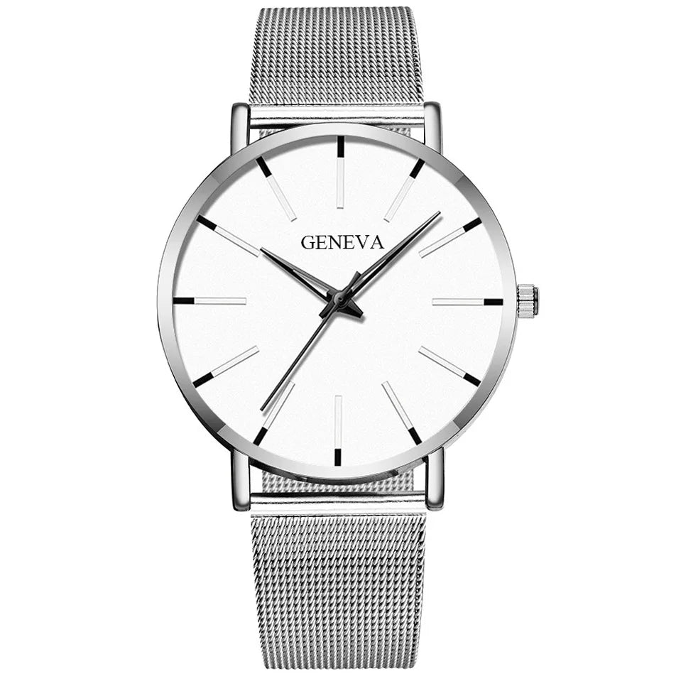 Geneva Minimalistische Uhr Genf