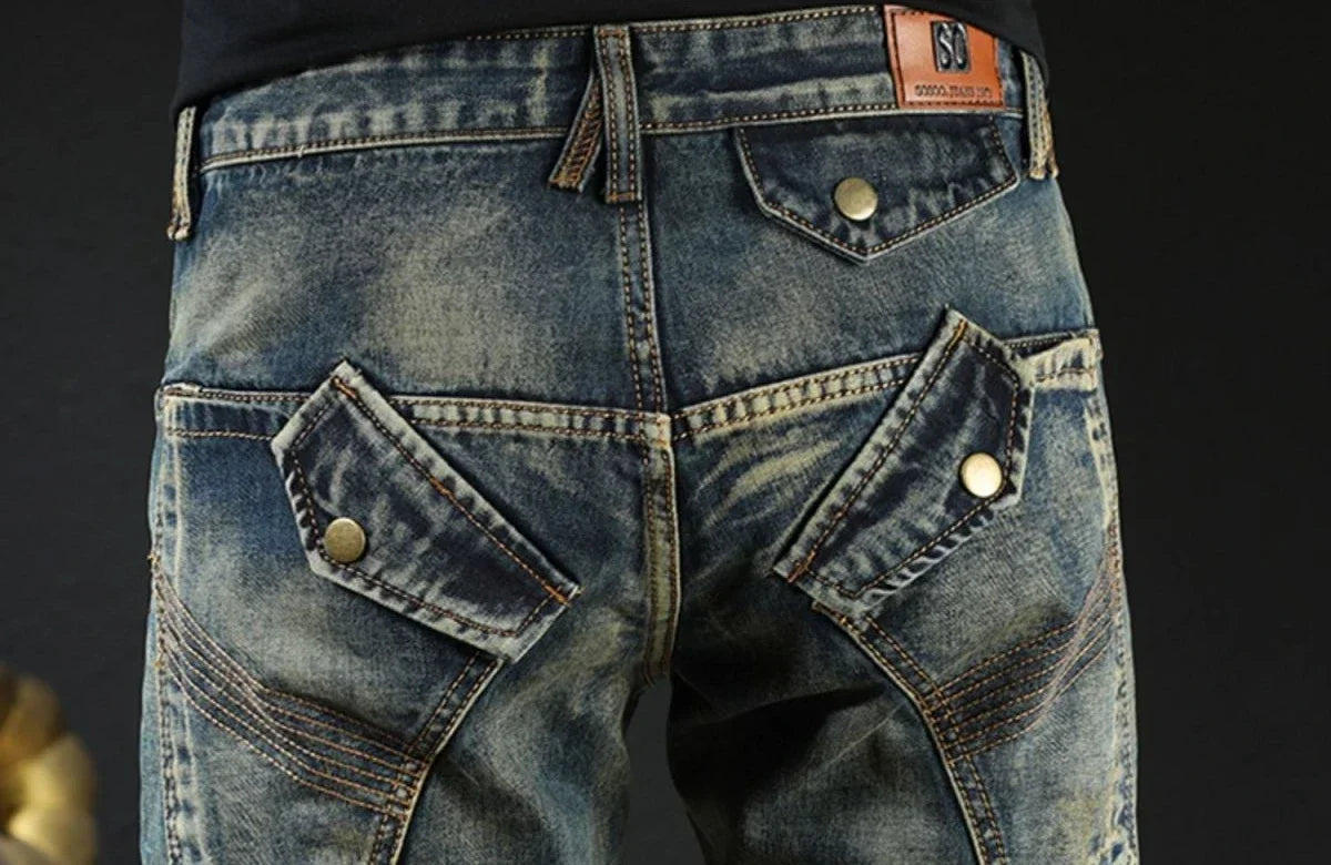 Denim Cowboy Jeans.