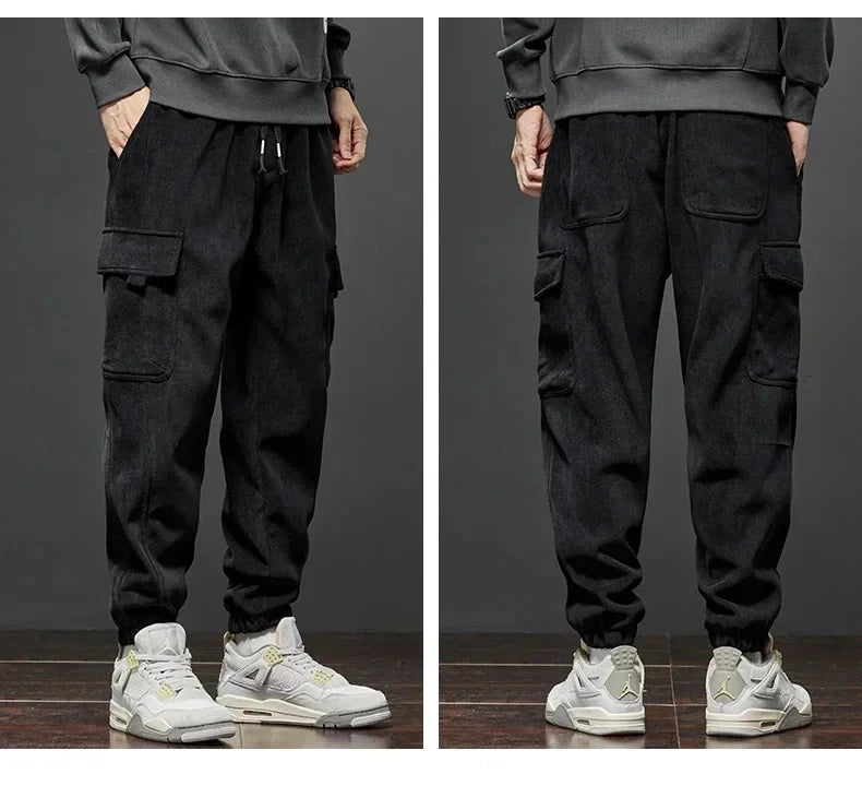 Herren Stretch-Haremhose – Frühling & Herbst