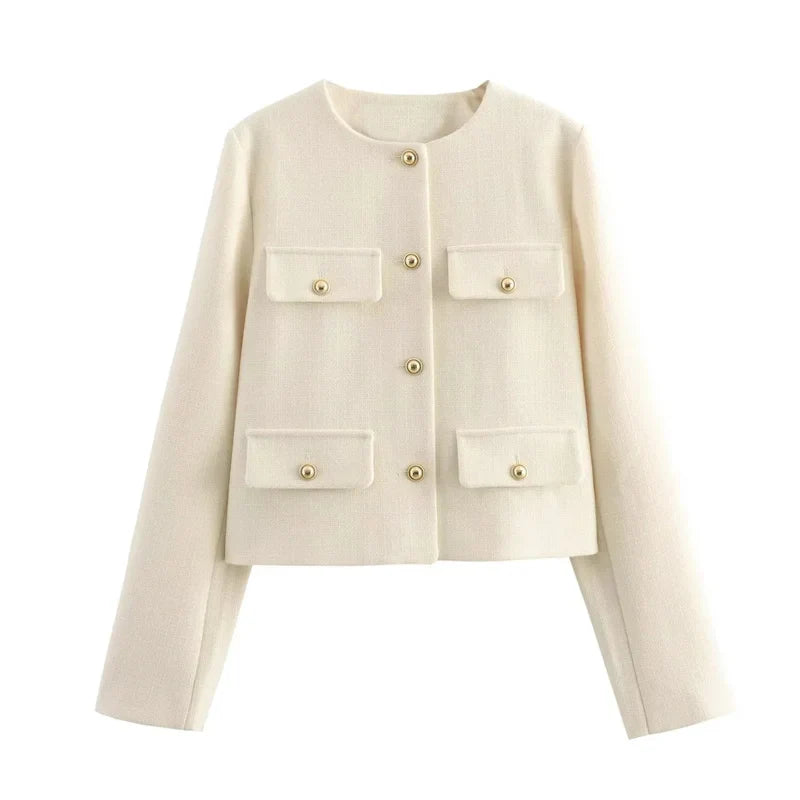 Anna - Elegante Tweedjacke