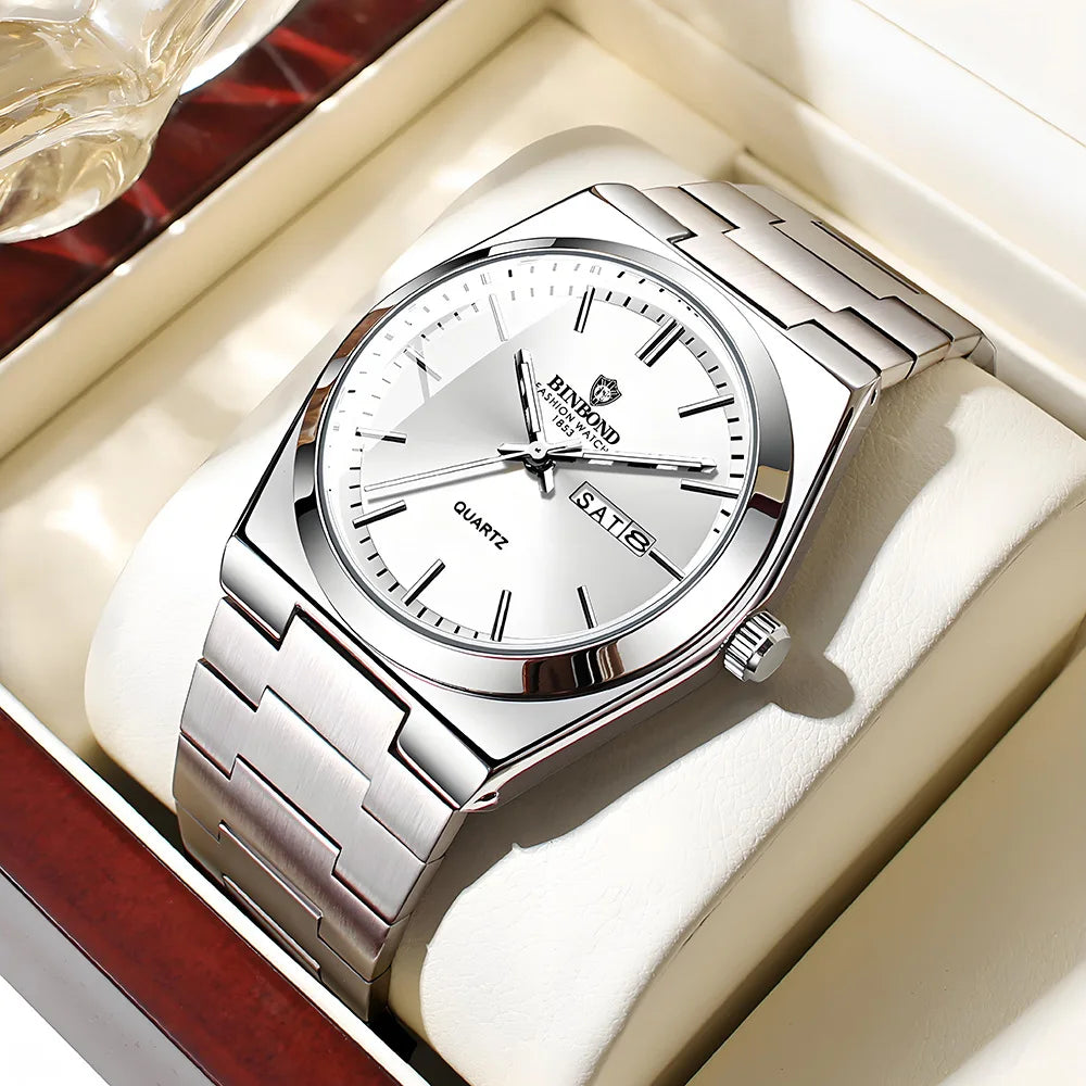 Aurelius Chrono – Edelstahl Prestige Uhr