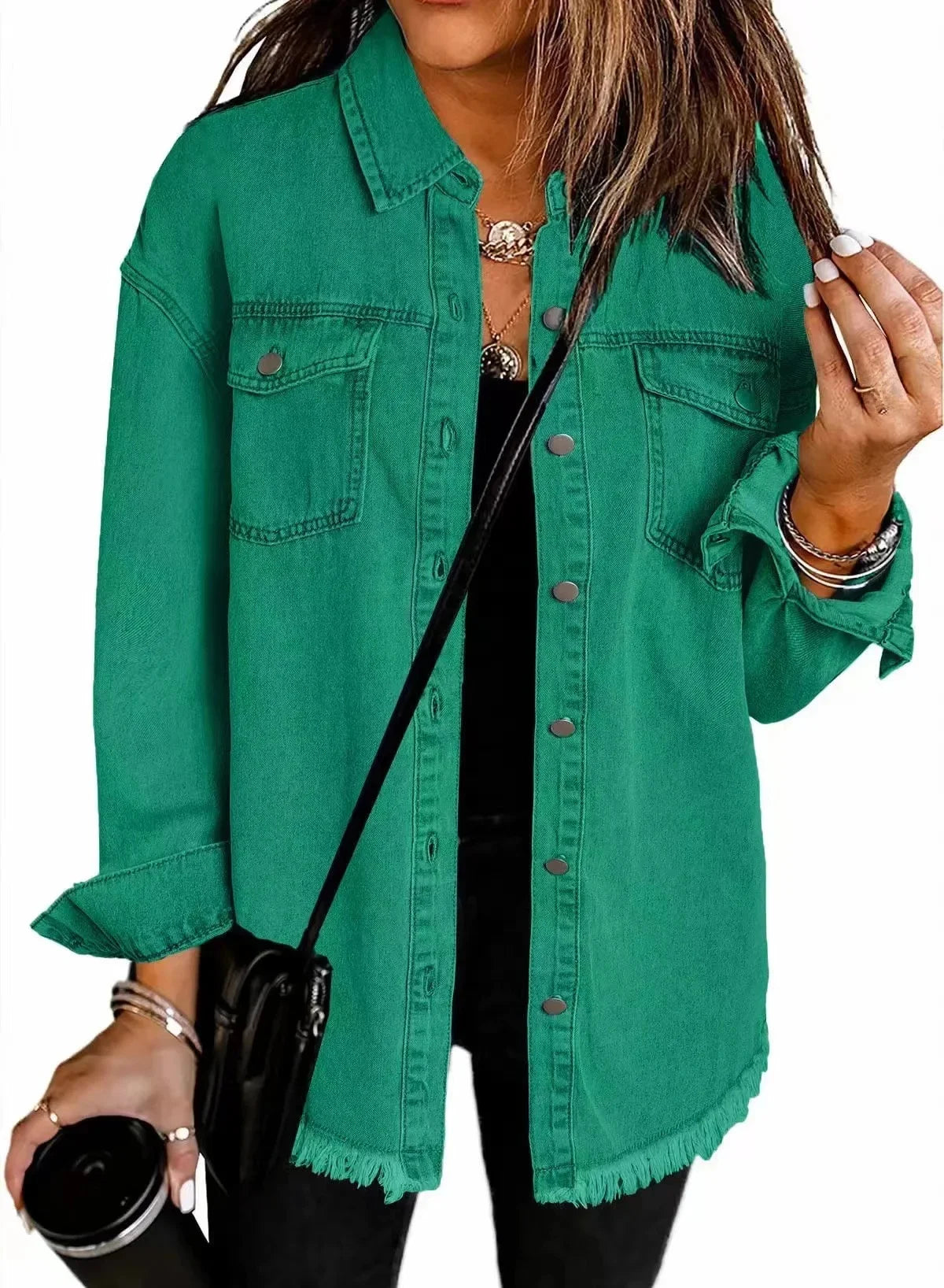 Lea – Elegantes Denim-Shirt für jeden Anlass