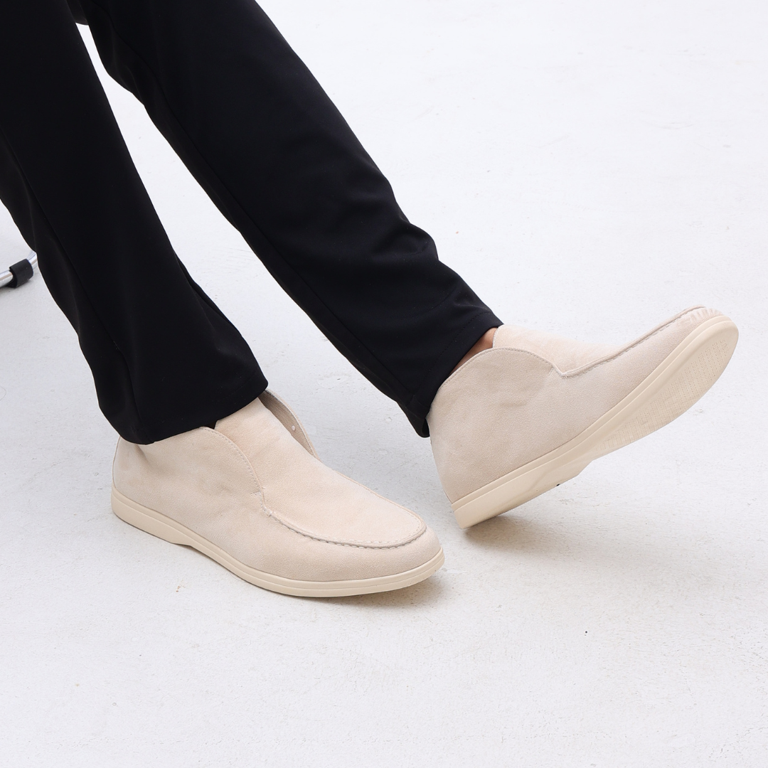 Hagoca Hohe Suede Loafers