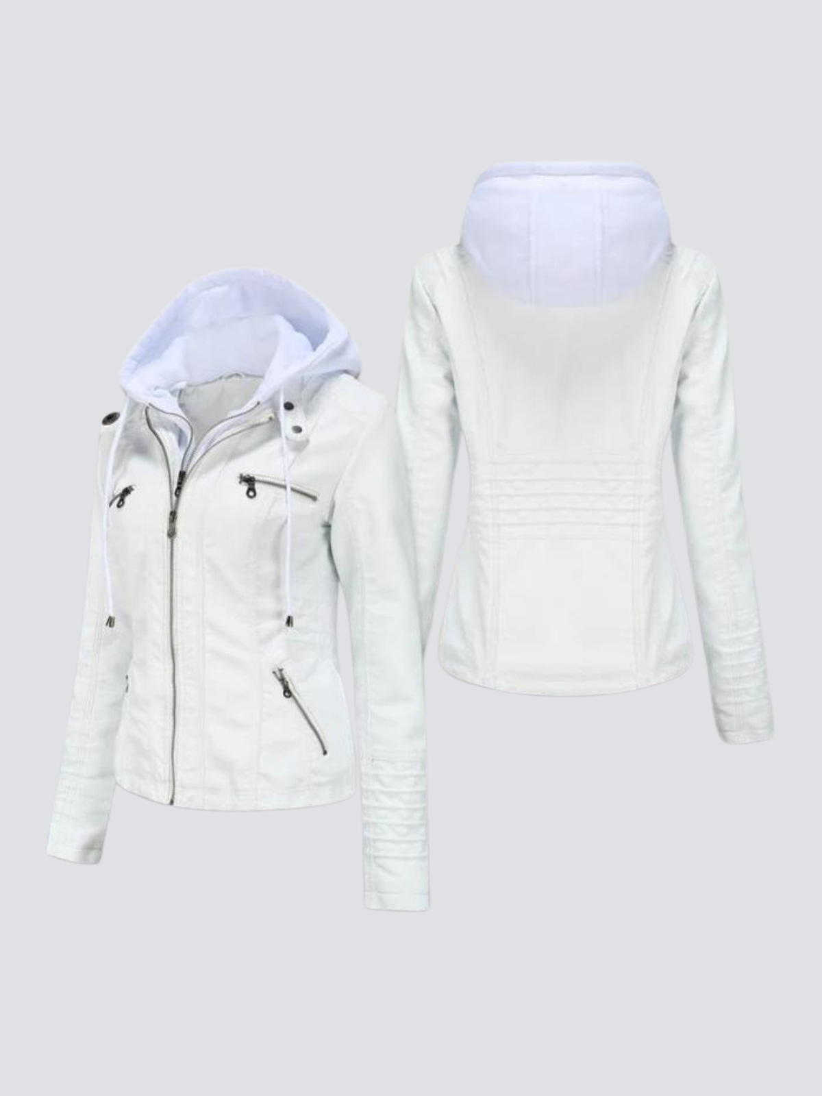 Yolanda™ | Bequeme Vegane Lederjacke