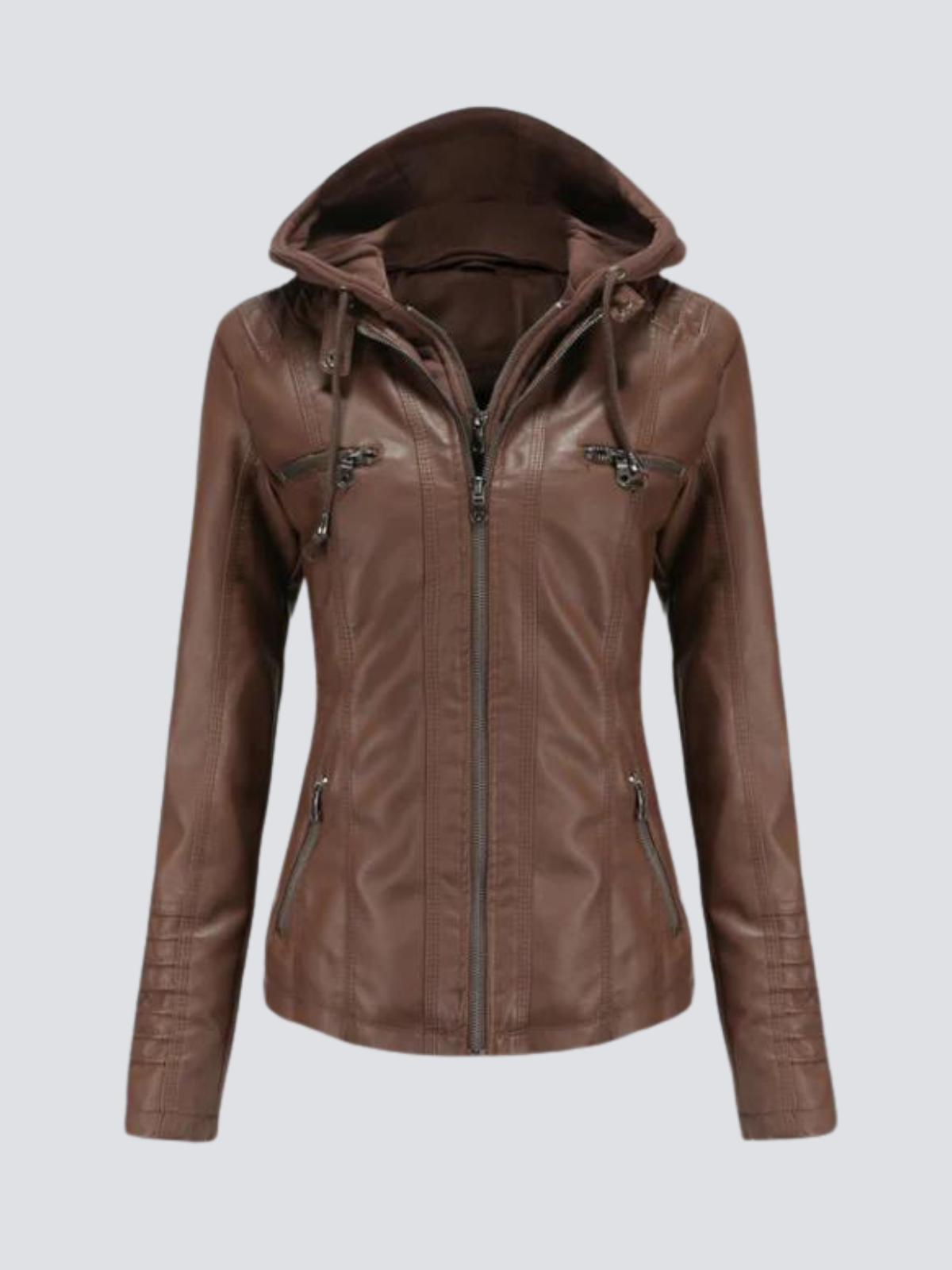 Yolanda™ | Bequeme Vegane Lederjacke