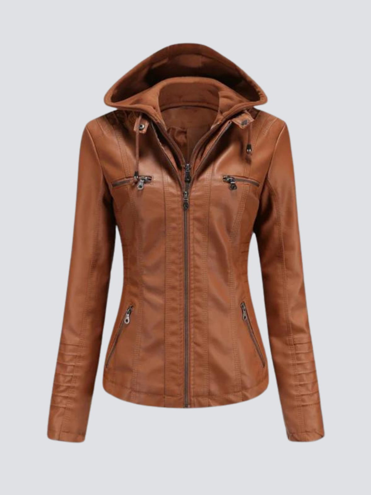 Yolanda™ | Bequeme Vegane Lederjacke