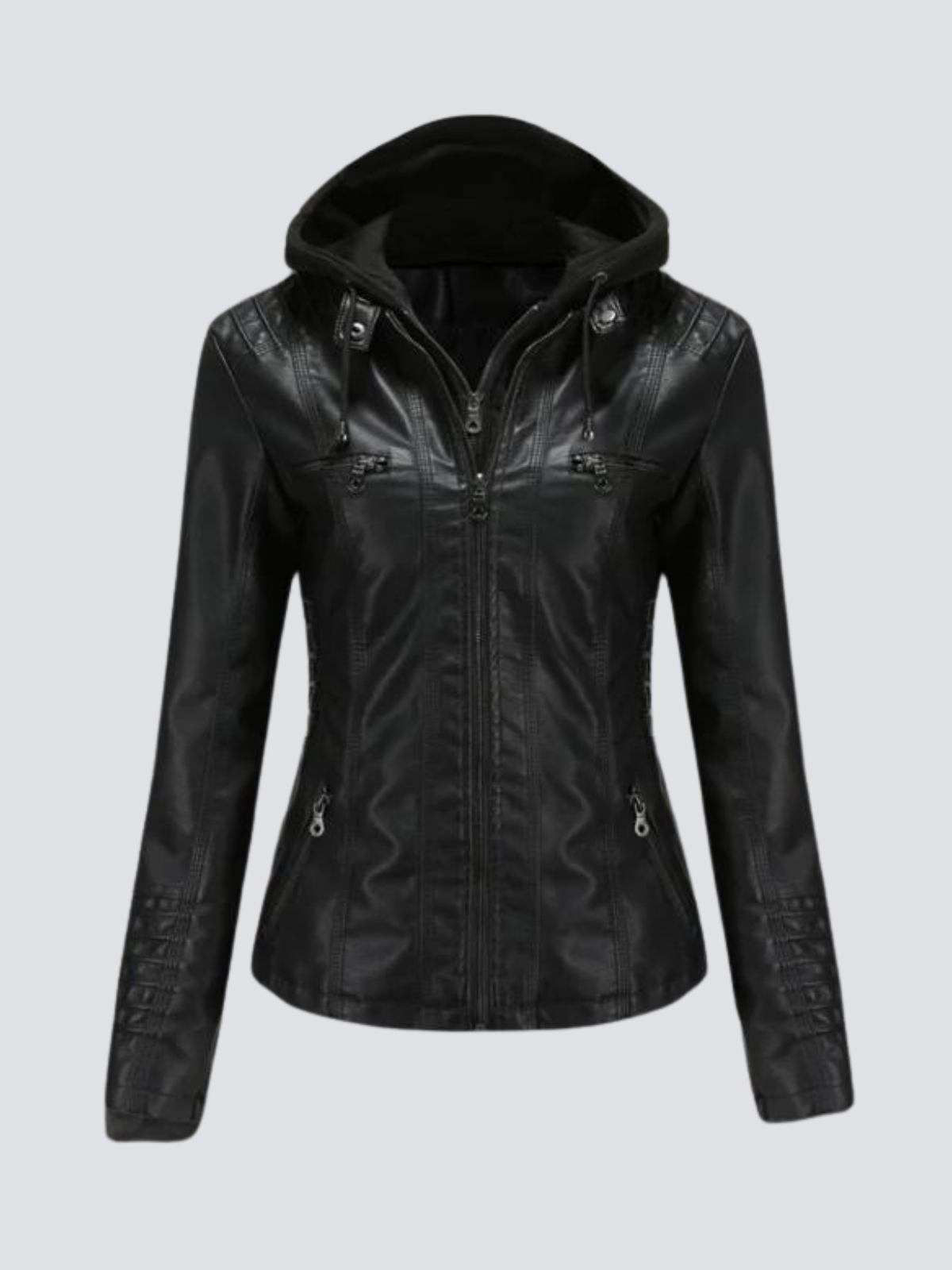 Yolanda™ | Bequeme Vegane Lederjacke