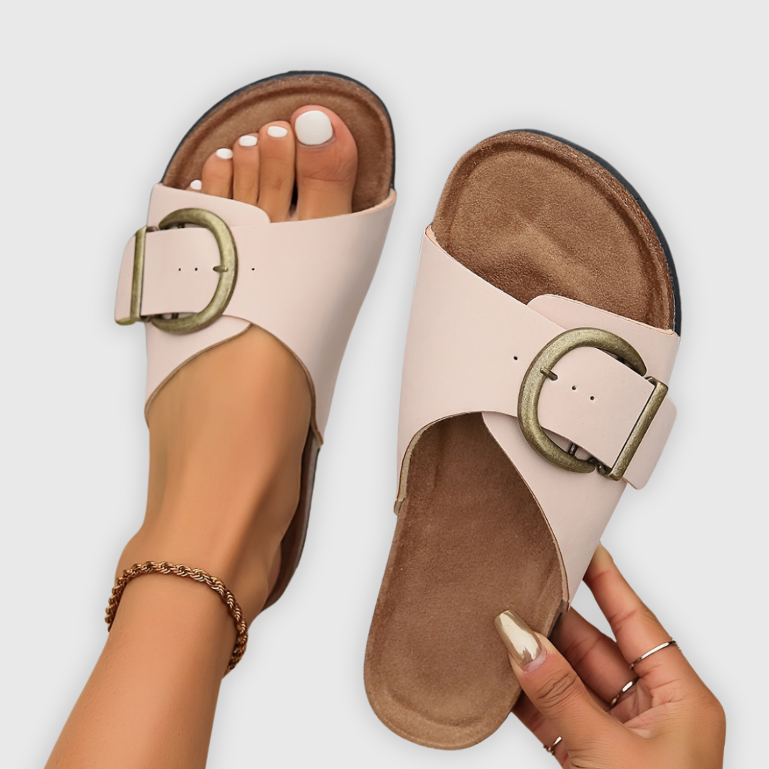 Barbara | Stilvolle orthopädische Plateausandalen