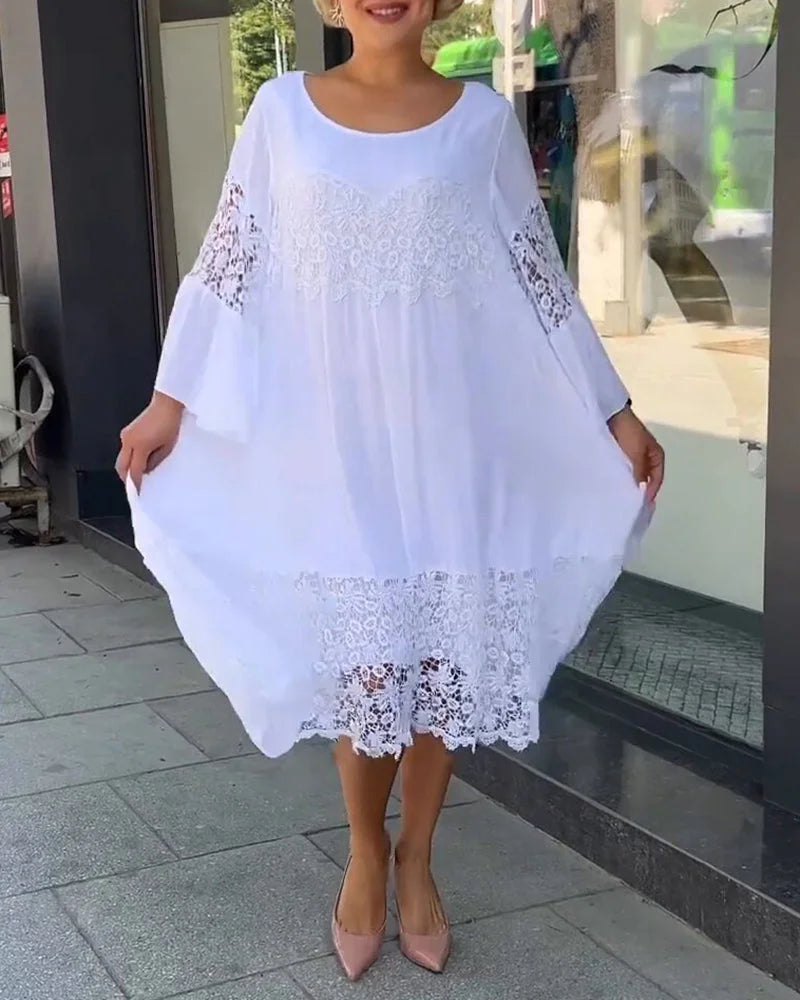 Samirah™ - Spitzenkleid mit Rundhalsausschnitt (zeitlich begrenzter Rabatt von 50%)